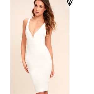 Lulus white dress
